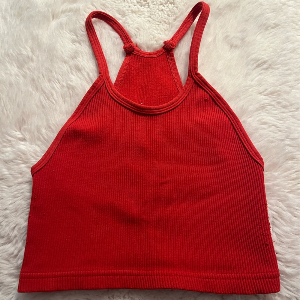 Free People Movement ~ Happiness Runs Crop Tank